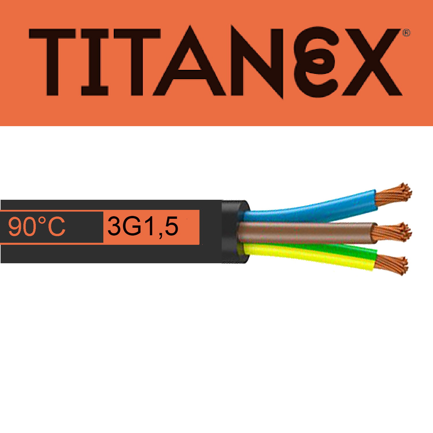 122966 H07RN-F TITANEX® 3G1,5 mm²