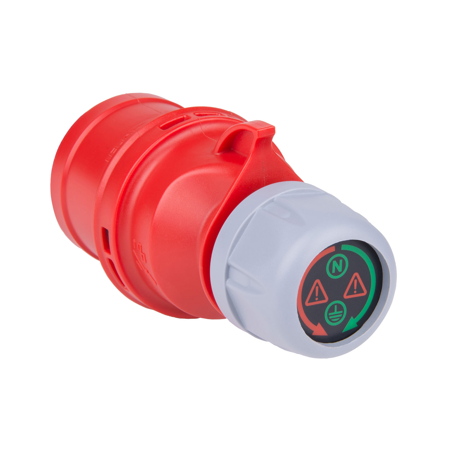 Bediende zijde Artiest 32A CEE Diagnosestecker met LED indicatie (32A 5p 6h 400V), 118942 | KERAF  BV Website